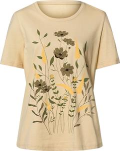 Your Look... for less! Dames Shirt met korte mouwen zand/kaki Größe