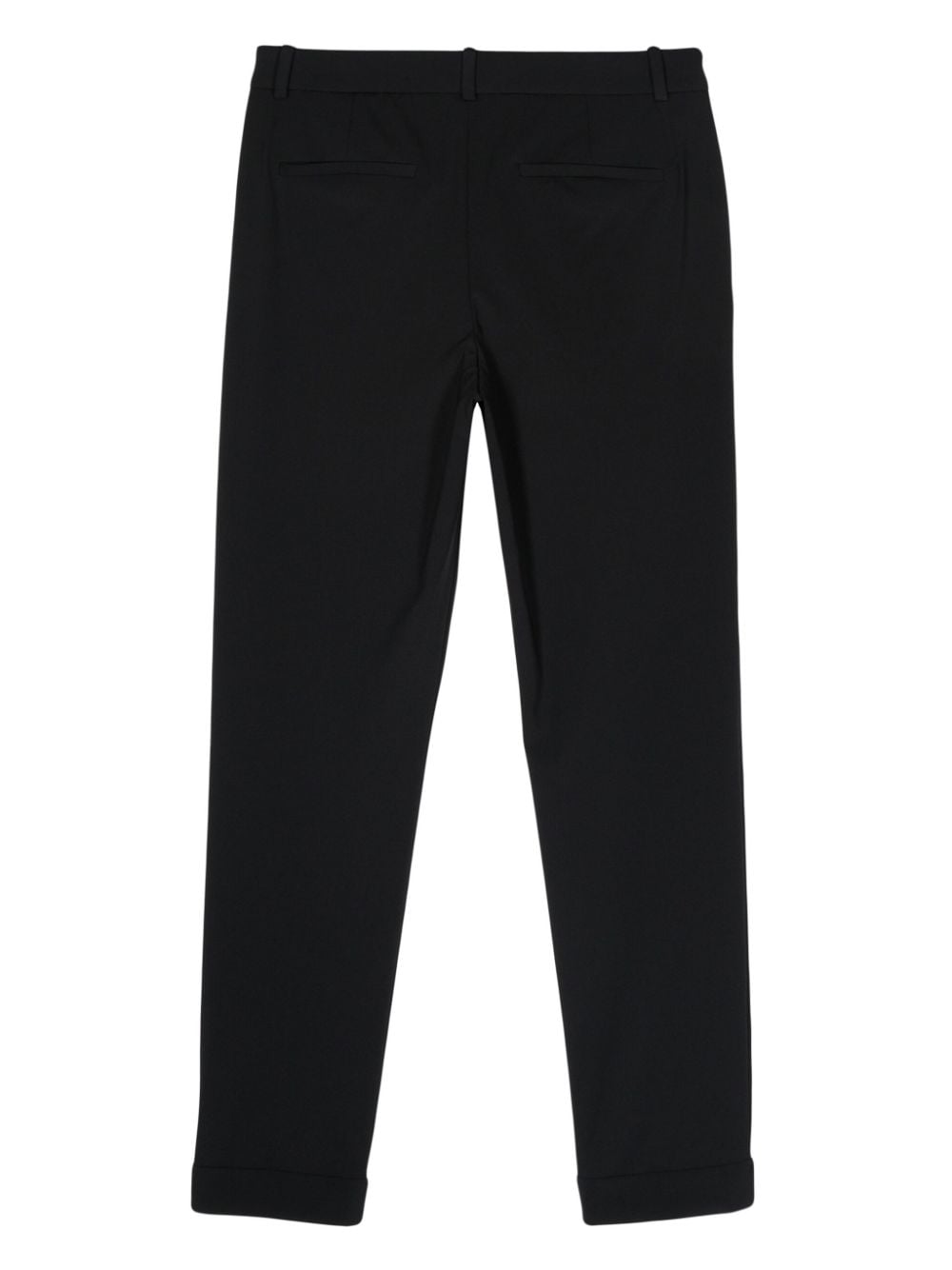 BOSS stretch-jersey slim-fit trousers - Zwart