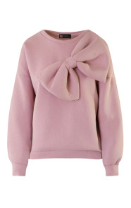 The Musthaves Oversized Strik Trui Dust Roze