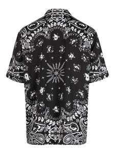 Haculla Overhemd met paisley-print - Zwart