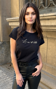 Jurkjes It-Shirt French Juna Zwart
