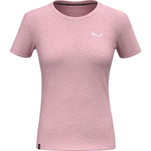 Salewa  Women's Eagle Minilogo Alpine Merino T-Shirt - Merinoshirt, roze