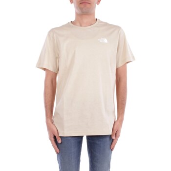 The North Face  S/S Redbox Tee - T-shirt, beige