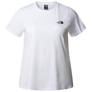 The North Face  Women's Plus S/S Simple Dome Tee - T-shirt, wit