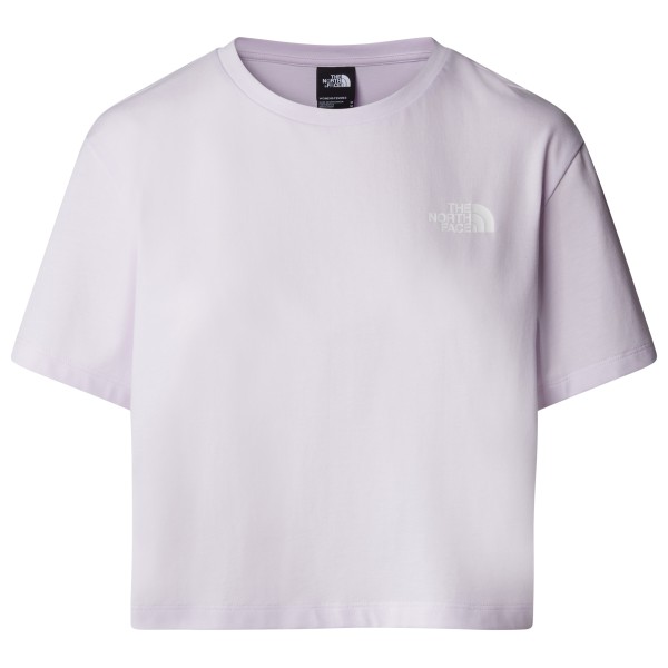 The North Face  Women's Cropped Simple Dome Tee - T-shirt, wit