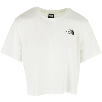 The North Face  Women's Cropped Simple Dome Tee - T-shirt, wit