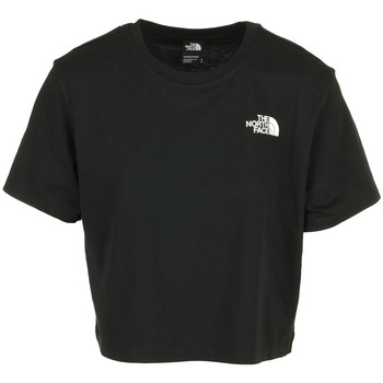 The North Face  Women's Cropped Simple Dome Tee - T-shirt, zwart