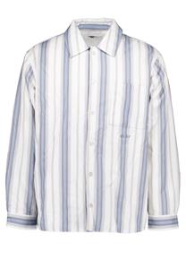 Olaf Hussein Padded stripe overshirts
