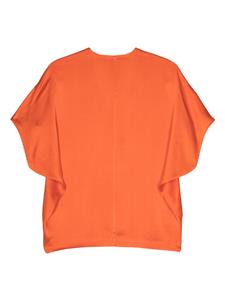 Semicouture Gabrielle Envers satin blouse - Oranje