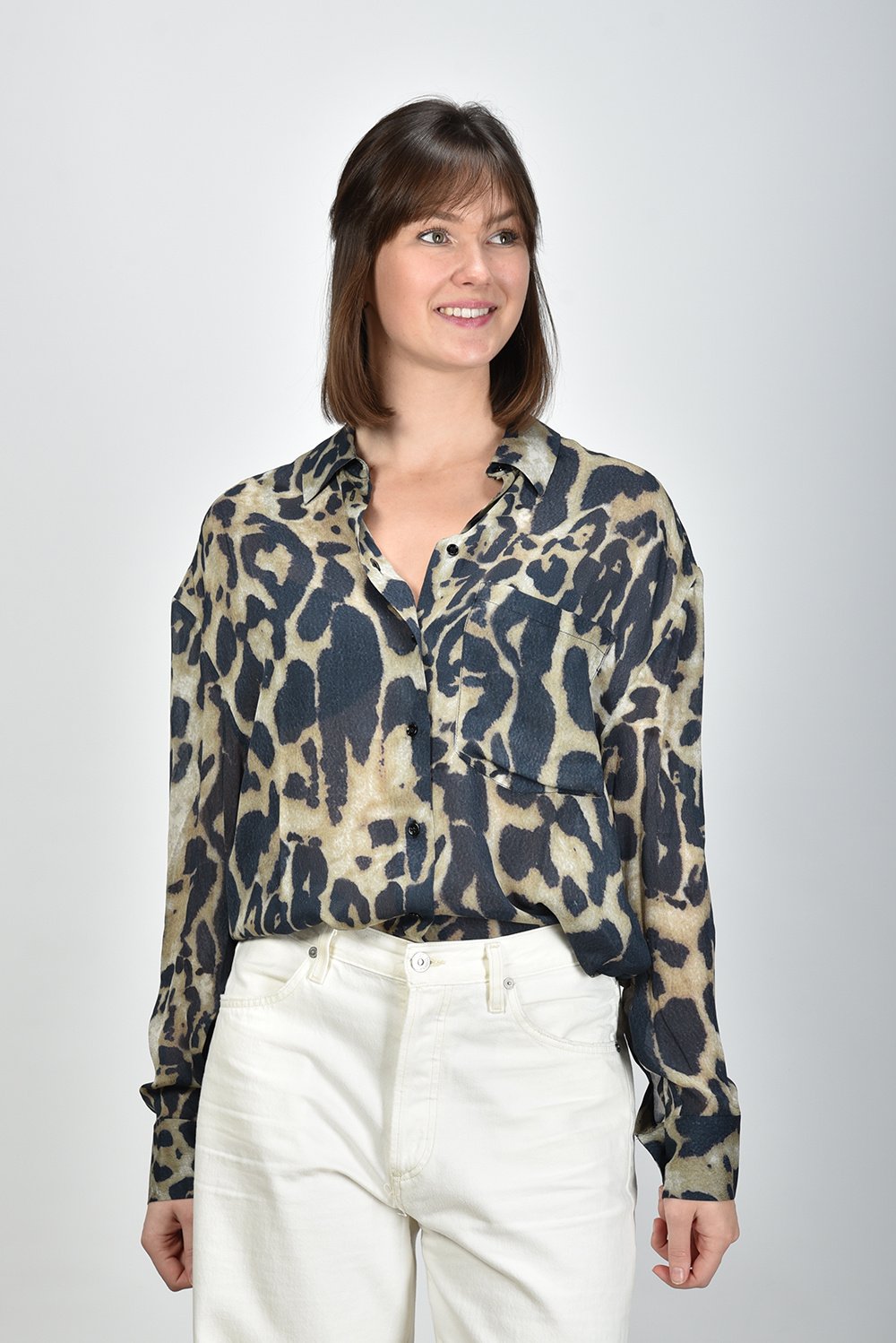 IRO blouse Jatkin WM18JATKIN dierenprint