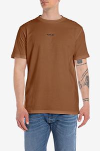 Replay T-shirt met labelprint