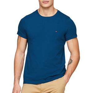 Tommy Hilfiger Slim fit T-shirt met logostitching