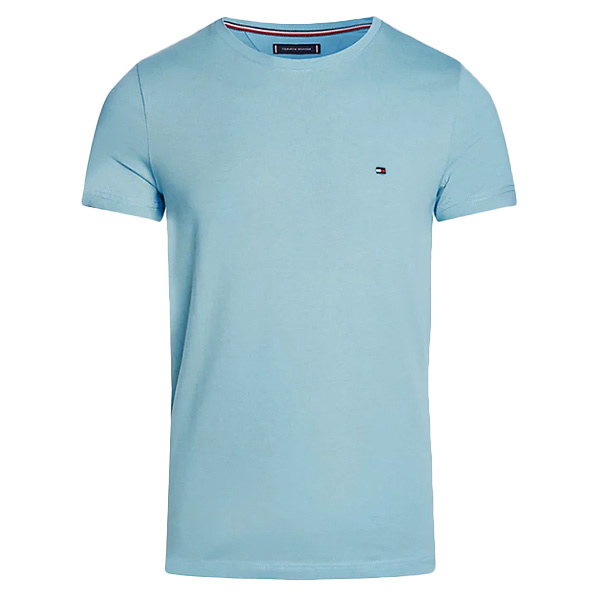 Tommy Hilfiger Slim fit T-shirt met logostitching