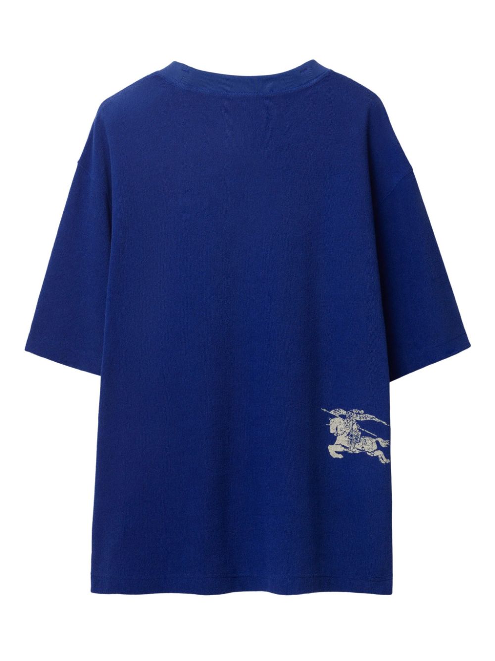 Burberry T-shirt met print - Blauw
