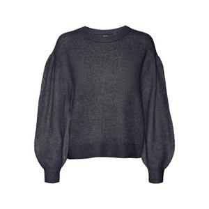 Vero Moda Strickpullover "VMRILEY LS O-NECK PULLOVER BOO"