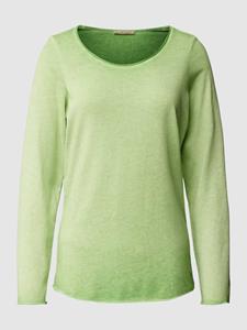 Smith and Soul Gebreide pullover met labelapplicatie