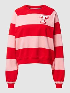 Tommy Jeans Sweatshirt met streepmotief