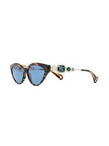 Lanvin Zonnebril met cat-eye montuur - Bruin