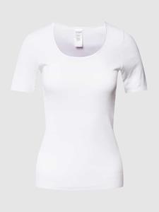 Schiesser T-shirt, Kleur: Wit
