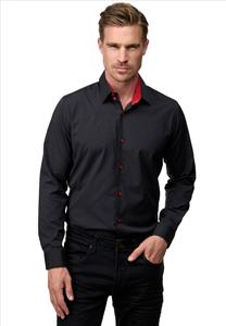 Rusty Neal Heren overhemd – rood - r-44
