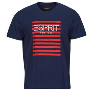 Esprit T-shirt Korte Mouw  OCS LOGO STRIPE