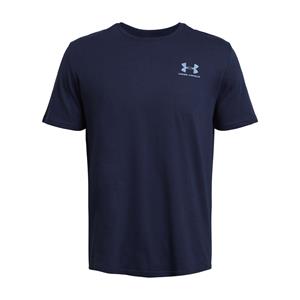 Under Armour  Sportstyle Left Chest S/S - Sportshirt, blauw