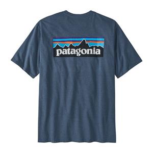 Patagonia  P-6 Logo Responsibili-Tee - T-shirt, blauw