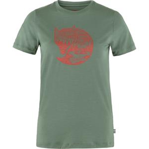 Fjällräven Dames Abiskoool Fox T-shirt