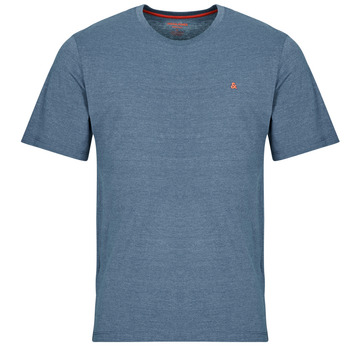 JACK&JONES T-shirt met ronde hals en logo op de borst