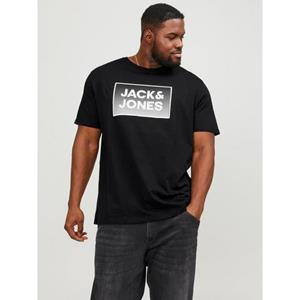 Jack & Jones PlusSize Rundhalsshirt "JJSTEEL TEE SS CREW NECK PLS"