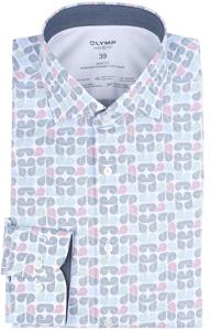 Olymp Overhemd Level 5 Print Multicolour