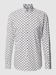 Karl Lagerfeld Zakelijk overhemd met all-over motief