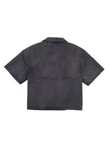 Purple Brand short-sleeve cotton shirt - Zwart