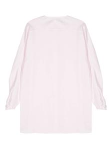ASPESI round-neck linen shirt - Roze