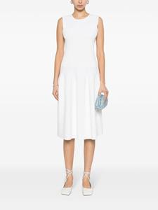P.A.R.O.S.H. flared knitted dress - Wit