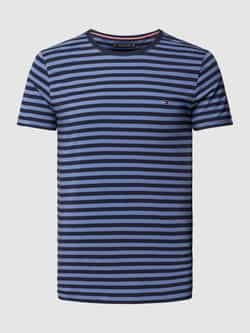 Tommy Hilfiger Slim fit T-shirt met logostitching