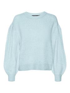 Vero Moda Strickpullover "VMRILEY LS O-NECK PULLOVER BOO"
