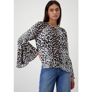 Monari Schlupfbluse, mit Animalprint