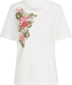 Your Look... for less! Dames Shirt wit/kaki Größe