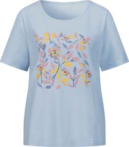 Your Look... for less! Dames Shirt met korte mouwen lichtblauw/rozenkwarts Größe