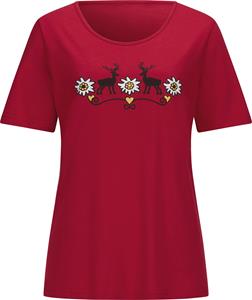 Your Look... for less! Dames Traditioneel shirt rood Größe