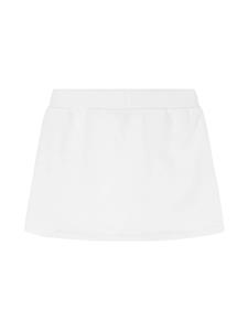 moschinokids Moschino Kids Mini-rok met logoprint - Wit