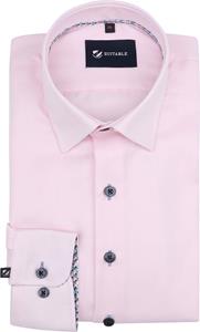 Suitable Overhemd Oxford Roze