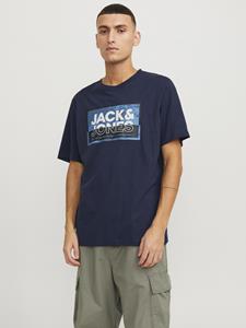 Jack & Jones Kurzarmshirt "JCOLOGAN TEE SS CREW NECK SS24 LN"