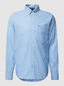 Tommy Hilfiger Regular fit vrijetijdsoverhemd met rasterruit, model 'HOUNDSTOOTH'