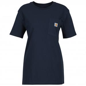 Carhartt  Women's Loose Fit Heavyweight S/S Pocket Cotton - T-shirt, blauw