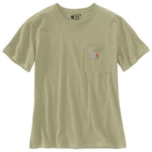 Carhartt  Women's Loose Fit Heavyweight S/S Pocket Cotton - T-shirt, olijfgroen