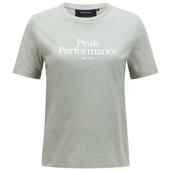 Peak Performance  Women's Original Tee - T-shirt, grijs
