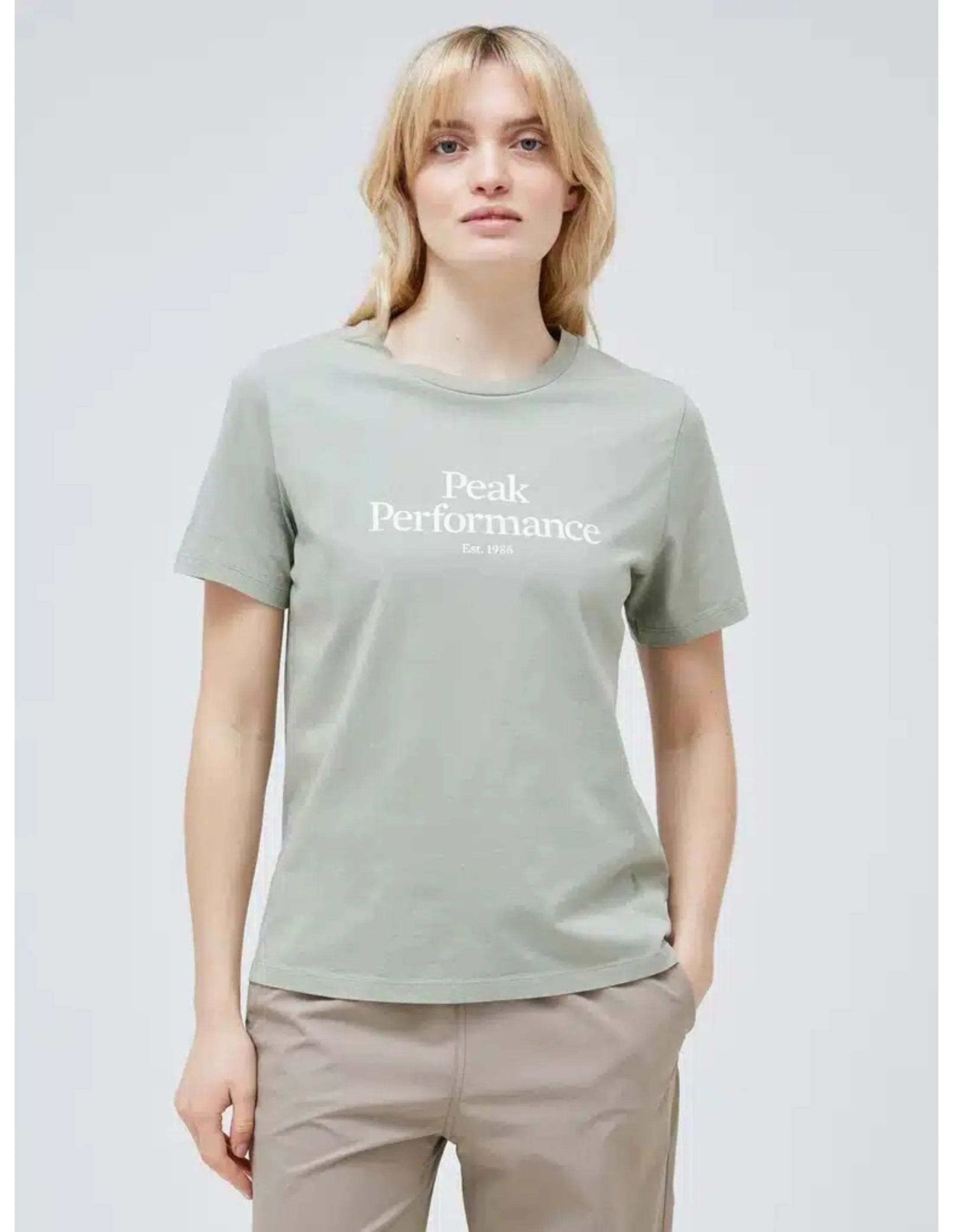 Peak Performance  Women's Original Tee - T-shirt, grijs