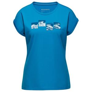 Mammut  Women's Mountain T-Shirt Day and Night - T-shirt, blauw